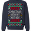 First Christmas With My Hot New Wife Classic Newlywed Ugly Christmas Sweater Crewneck Sweatshirt