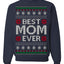 Best Mom Ever Classic Winter Holidays Ugly Christmas Sweater Crewneck Sweatshirt