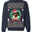 There Ain't No Party Like a Diddy Party, Funny Crazy Party Viral Music Baby Oil Meme, Men Women Ugly Christmas Sweater Crewneck Sweatshirt
