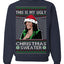 This Is My Ugly Sweater Funny Santa Kamala Harris Ugly Christmas Sweater