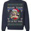 Hawk Tuah Spit On That Thang Mrs Claus Funny Meme Ugly Christmas Sweater