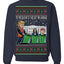 Tis the Season to Take Out the Garbage President Trump Ugly Christmas Sweater Crewneck Sweatshirt