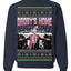 Daddy's Home Pink Suit, I'll Be Home For Christmas | Funny Santa Clause President Donald Trump Xmas Sweaters Crewneck Sweatshirt