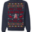 Now I Have a Machine Gun Ho Ho Ho Nakatomi Die Hard McClane Classic 80s Xmas Movie Ugly Christmas Sweater Crewneck Sweatshirt