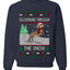Dachshund Through The Snow, Cute Dog Christmas Sweater, Ugly Christmas Unisex Sweater, Crewneck Sweatshirts