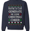 Maybe AI Can Generate Me Some Christmas Cheer, Funy Christmas Unisex Sweater, Ugly Christmas Crewneck Sweatshirts