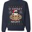 O Swoley Night, Exercise and Fitness Enthusiast, Ugly Christmas Unisex Sweater, Crewneck Sweatshirts