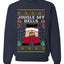 Jingle My Bells, Unisex Ugly Christmas Sweater, Crewneck Sweatshirts