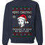 Thought I'd Wear My Best Suit Ed Gein, Unisex Ugly Christmas Sweater Crewneck Sweatshirts