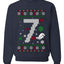 Christmas 7 Meme, Unisex Ugly Christmas Crewneck Sweatshirts