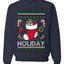 Holiday, Unisex Ugly Christmas Sweater, Crewneck Sweatshirts