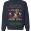 I'm His Reindeer, Unisex Ugly Christmas Sweater Crewneck Sweatshirts