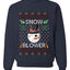 Snow Blower, Funny Unisex Ugly Christmas Crewneck Sweatshirts