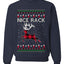 Nice Rack Well Hung, Unisex Ugly Christmas Sweater, Crewneck Sweatshirts
