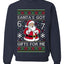 Santa's Got 6 7 Gifts For Me, Unisex Ugly Christmas Sweater Crewneck Sweatshirts