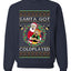 Santa Got Coldplayed, Unisex Ugly Christmas Sweater, Crewneck Sweatshirts
