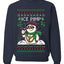 Snow Ice Pimp, Funny Unisex Ugly Christmas Sweater, Crewneck Sweatshirts