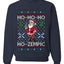 Skinny Santa Ho Ho Ho Ho-Zempic Weight Loss Shot, Unisex Ugly Christmas Sweater, Crewneck Sweatshirts