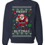 Merry Blitzmas, Football Christmas Sweater Design, Unisex Ugly Christmas Sweater Crewneck Sweatshirts