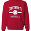 Hometown Fan Team Pride Baseball Sweatshirt Unisex Crewneck Sports Fan