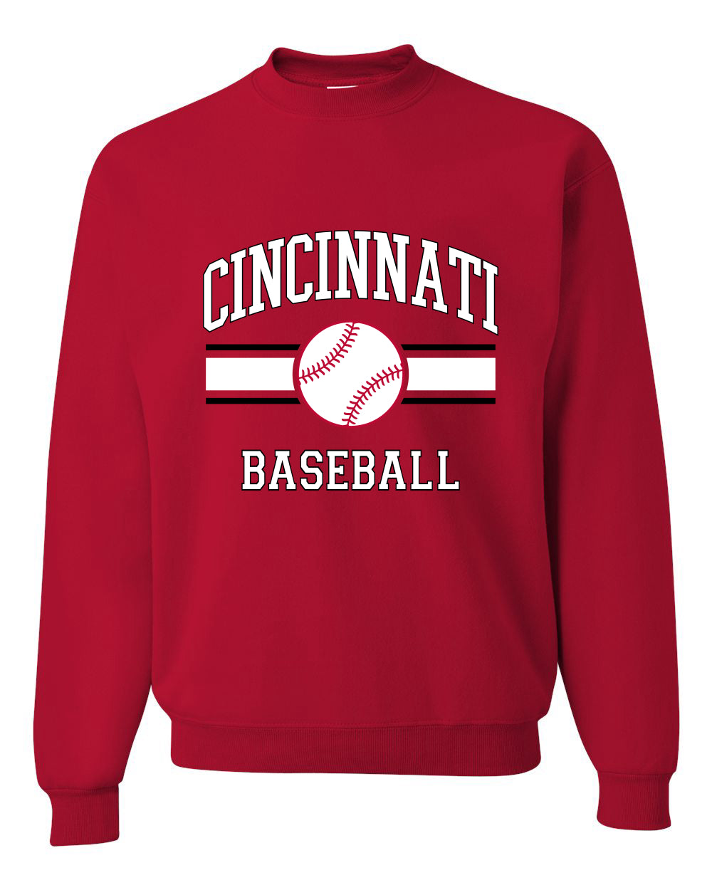 Hometown Fan Team Pride Baseball Sweatshirt Unisex Crewneck Sports Fan