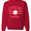 Hometown Fan Team Pride Baseball Sweatshirt Unisex Crewneck Sports Fan