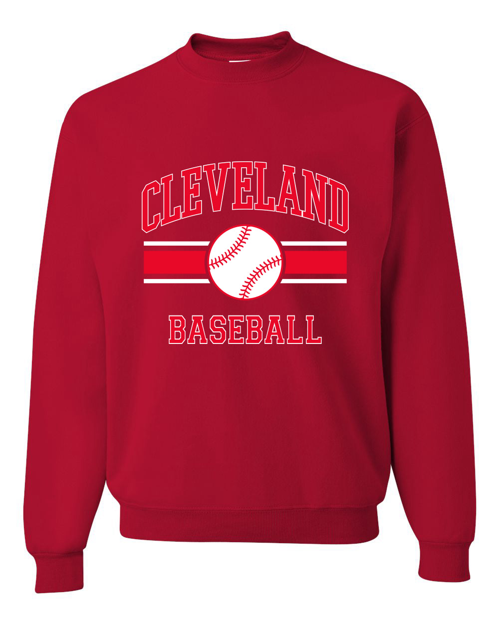 Hometown Fan Team Pride Baseball Sweatshirt Unisex Crewneck Sports Fan