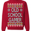 Classic Old School Gamer Video Game Fan Funny Ugly Christmas Sweater Crewneck Sweatshirt