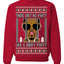 There Ain't No Party Like a Diddy Party Funny Classic Ugly Christmas Sweater Crewneck Sweatshirt