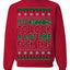 It's Beginning to Look a Lot Like Fuck This Funny Ugly Christmas Sweater Crewneck Sweatshirt