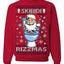 Skibidi Rizzmas Funny Toilet Video Viral Brain Rot Meme, Gen Z Alpha Slang Brainrot Memes Ugly Christmas Sweater Crewneck Sweatshirt