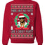 There Ain't No Party Like a Diddy Party, Funny Crazy Party Viral Music Baby Oil Meme, Men Women Ugly Christmas Sweater Crewneck Sweatshirt