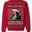 This Is My Ugly Sweater Funny Santa Kamala Harris Ugly Christmas Sweater