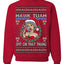 Hawk Tuah Spit On That Thang Mrs Claus Funny Meme Ugly Christmas Sweater