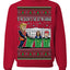 Tis the Season to Take Out the Garbage President Trump Ugly Christmas Sweater Crewneck Sweatshirt