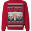 Merry Christmas and a MAGA New Year 2025 Ugly Christmas Sweater Crewneck Sweatshirts