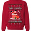 This Santa Loves going down, Funny dirty Humor, Ugly Christmas Unisex Sweater, Crewneck Sweatshirts