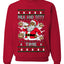 Milk And Titty Time Christmas Sweater, Unisex Ugly Christmas Crewneck Sweatshirts