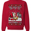 The Greatest Gift Of All Matthew 1:21, Unisex Ugly Christmas Sweater, Crewneck Sweatshirts
