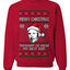 Thought I'd Wear My Best Suit Ed Gein, Unisex Ugly Christmas Sweater Crewneck Sweatshirts