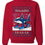 Tralalero Fa La La Brainrot,Unisex Ugly Christmas Sweater, Crewneck Sweatshirts