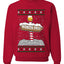 North Pole, Unisex Ugly Christmas Sweater Crewneck Sweatshirts