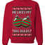 He Likes My Big Bulbs, Unisex Ugly Christmas Sweater, Crewneck Sweatshirts