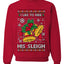 I Like To Ride His Sleigh, Unisex Ugly Christmas Sweater, Crewneck Sweatshirts