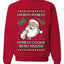 I'm Into Fitness Cookie In My Mouth Santa,Unisex Ugly Christmas Sweater, Crewneck Sweatshirts