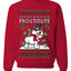 Snow Frostitute, Funny Unisex Ugly Christmas Sweater, Crewneck Sweatshirts
