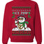 Snow Ice Pimp, Funny Unisex Ugly Christmas Sweater, Crewneck Sweatshirts