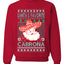 Santa's Favorite Cabrona, Unisex Ugly Christmas Sweater, Crewneck Sweatshirts