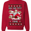 Milk And Titty Time, Unisex Ugly Christmas Sweater Crewneck Sweatshirts