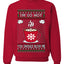 I'm So Hot You Should Blow Me Hot Cocoa, Unisex Ugly Christmas Sweater Crewneck Sweatshirts